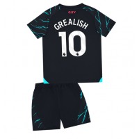 Manchester City Jack Grealish #10 Replica Third Minikit 2023-24 Short Sleeve (+ pants)